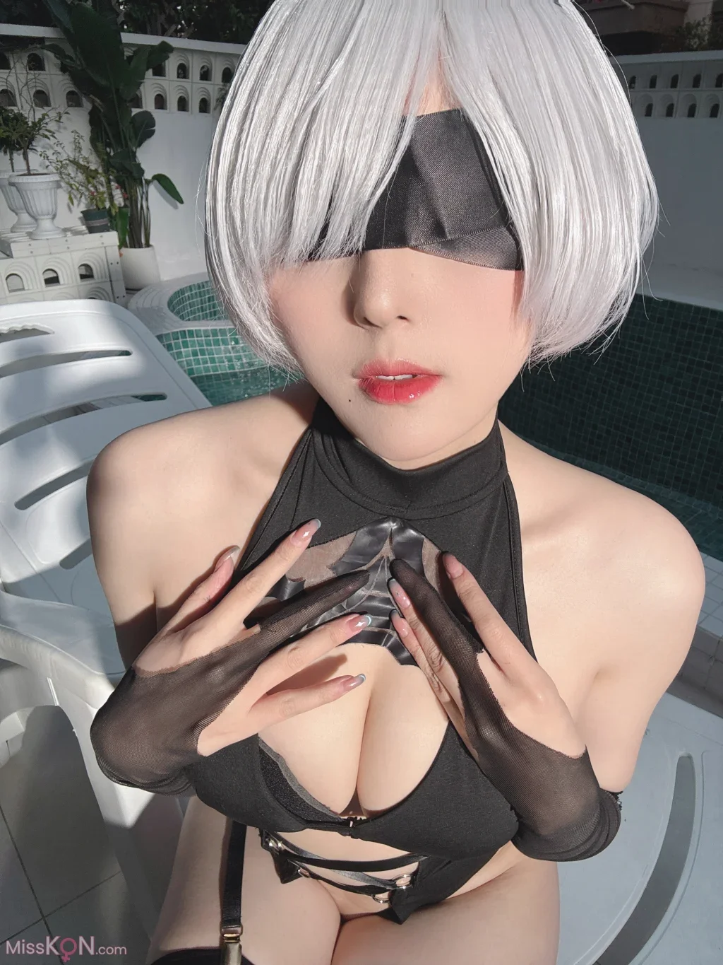 Coser@Natsuko夏夏子: NIKKE×NieR 2B水着 (166 photos) – Page 2