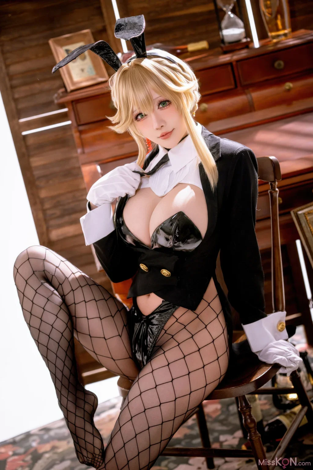 Coser@星之迟迟Hoshilily: 2026年04月计划 Nikke胜利女神 爱德·特务兔女郎 (49 photos) – Page 2