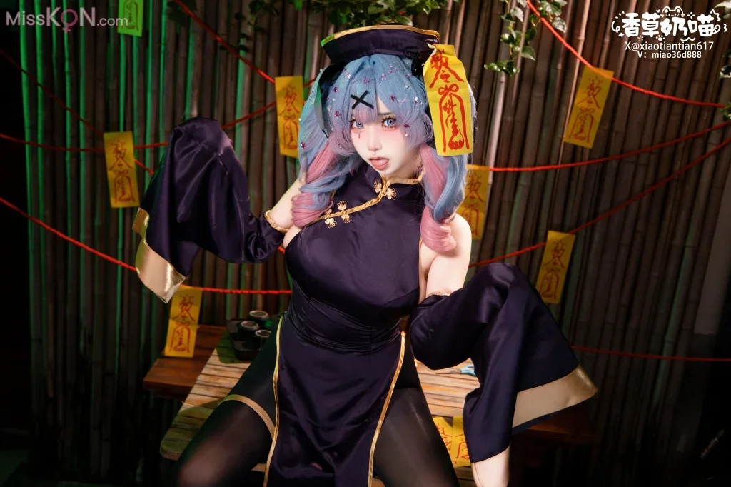 Coser@香草奶喵: 兔子洞小僵尸 (122 photos + 29 videos)