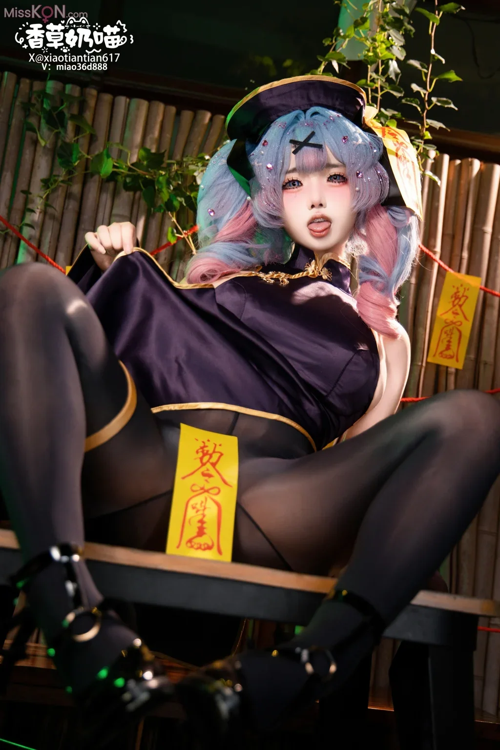 Coser@香草奶喵: 兔子洞小僵尸 (122 photos + 29 videos)