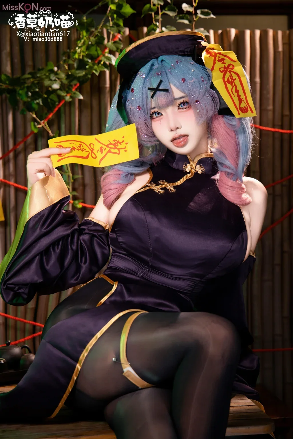 Coser@香草奶喵: 兔子洞小僵尸 (122 photos + 29 videos)