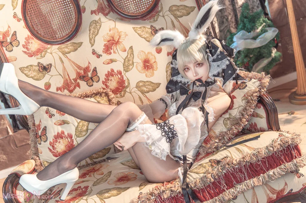 Coser@狐玖玖: 碧蓝航线 可畏 白兔女郎 (25 photos)