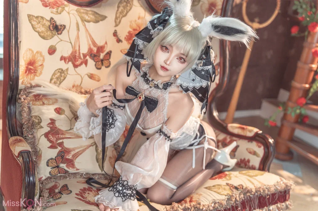 Coser@狐玖玖: 碧蓝航线 可畏 白兔女郎 (25 photos) – Page 2
