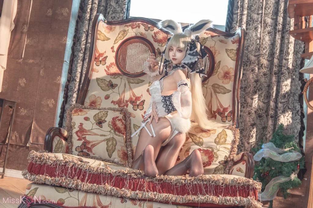 Coser@狐玖玖: 碧蓝航线 可畏 白兔女郎 (25 photos) – Page 2