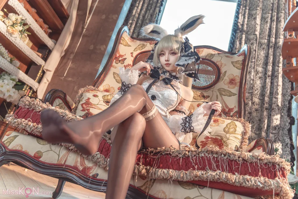 Coser@狐玖玖: 碧蓝航线 可畏 白兔女郎 (25 photos) – Page 2