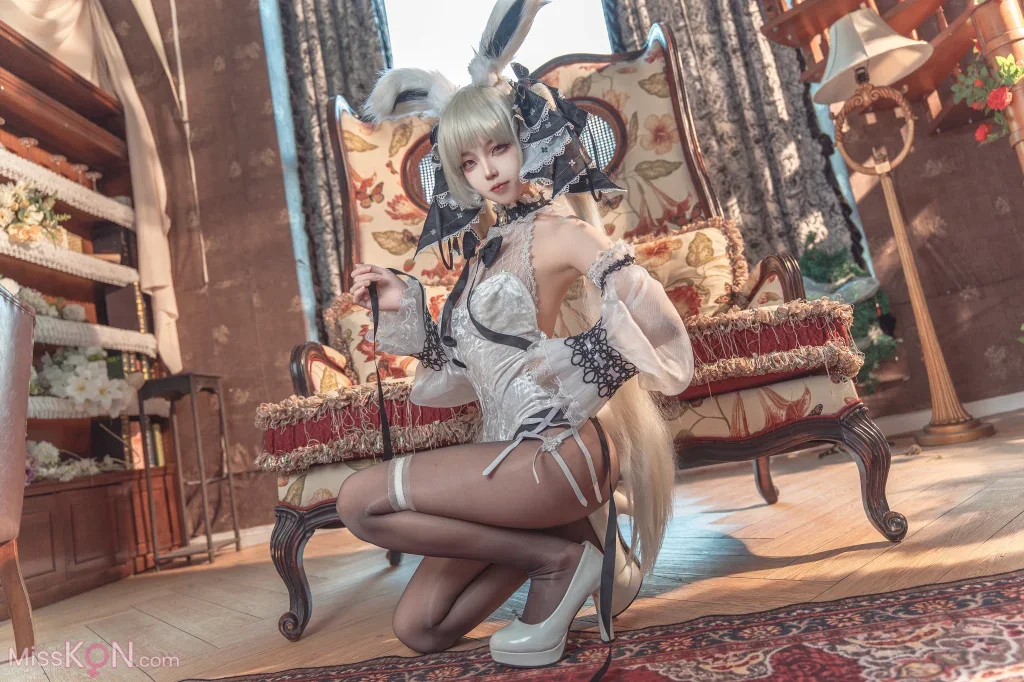 Coser@狐玖玖: 碧蓝航线 可畏 白兔女郎 (25 photos) – Page 2
