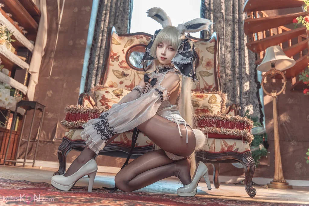 Coser@狐玖玖: 碧蓝航线 可畏 白兔女郎 (25 photos) – Page 2