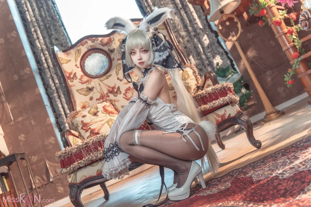 Coser@狐玖玖: 碧蓝航线 可畏 白兔女郎 (25 photos) – Page 2