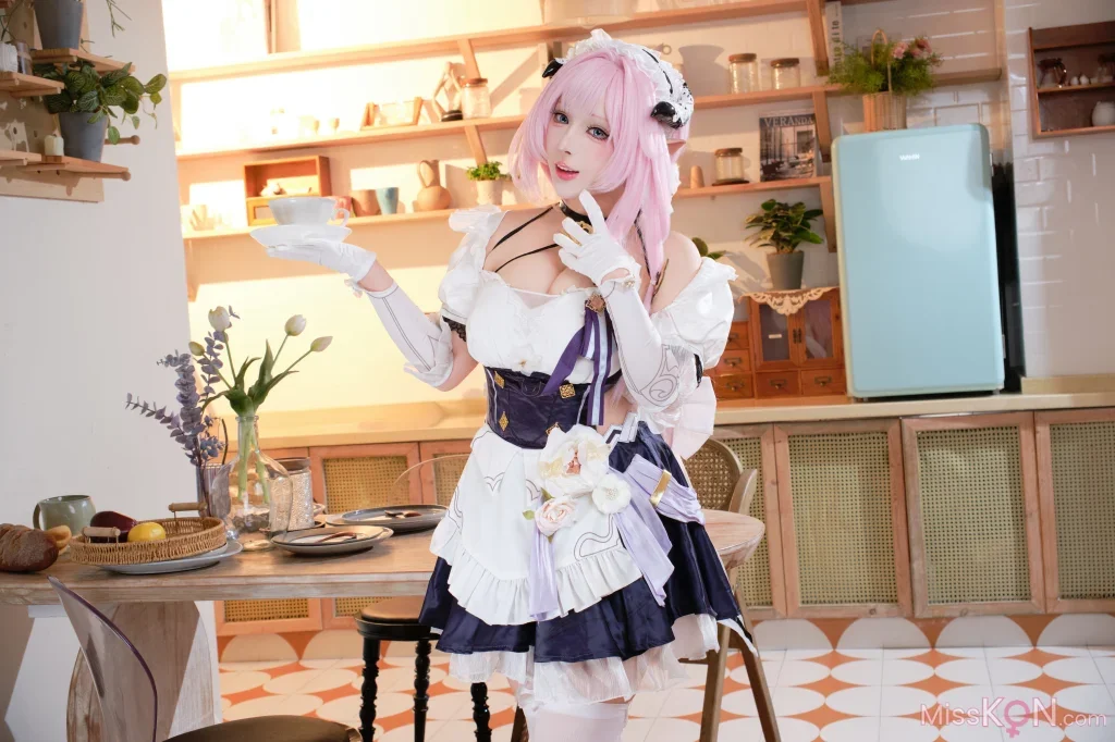 Coser@胡桃猫Kurumineko: 崩坏三 爱莉希雅 女仆 (125 photos + 3 videos) – Page 2