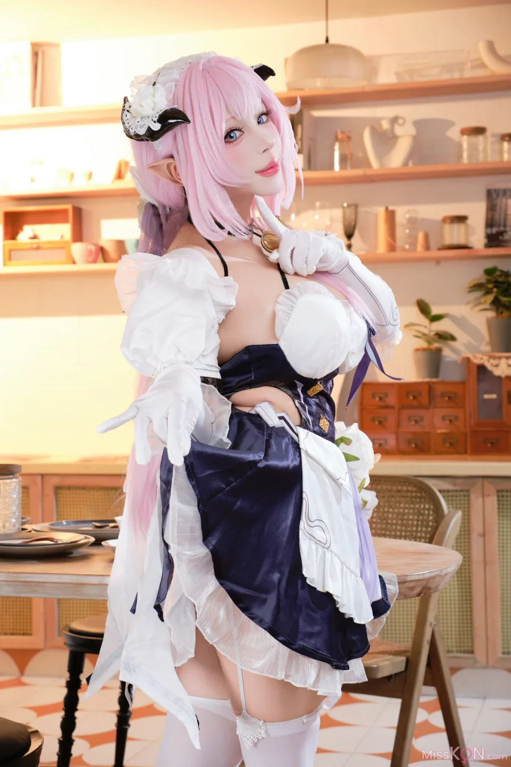 Coser@胡桃猫Kurumineko: 崩坏三 爱莉希雅 女仆 (125 photos + 3 videos) – Page 2