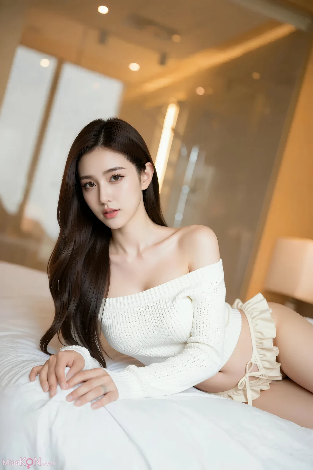 [AIGirl] 棉棉香 一字肩针织衫 (86 photos) – Page 3