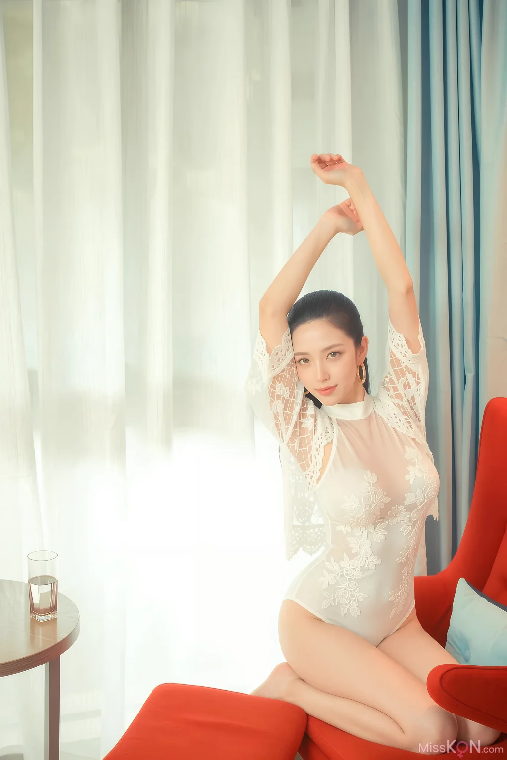 [AIGirl] 米妹 蕾丝内衣 (73 photos)