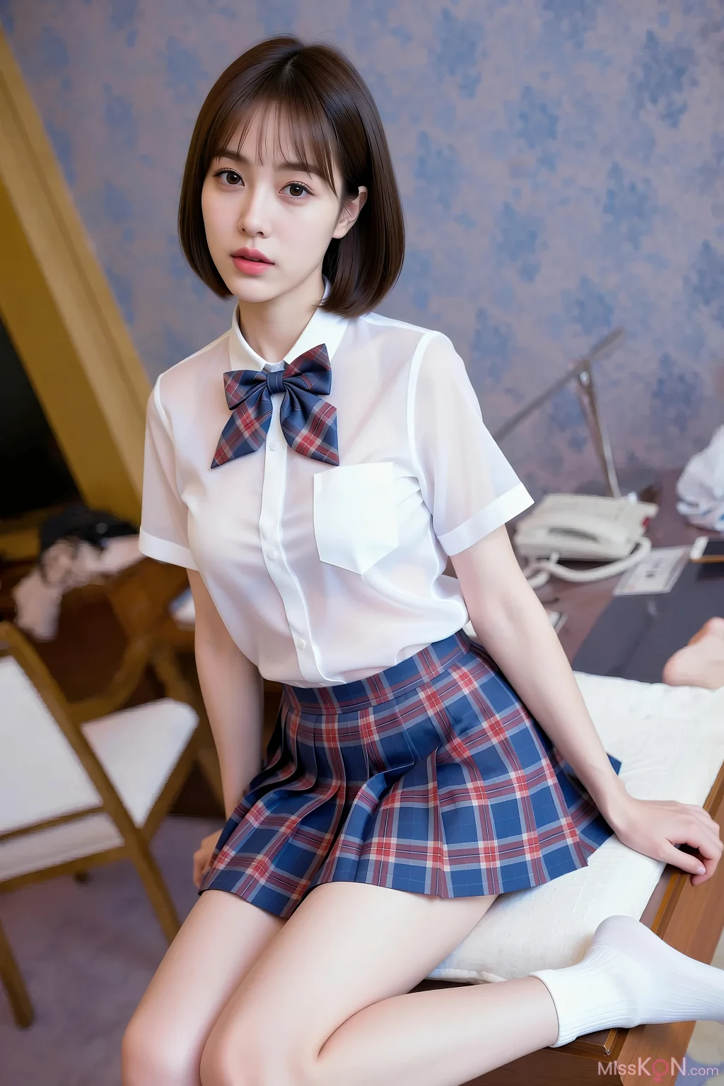 [AIGirl] 小乔不乔 JK裙 (85 photos) – Page 2