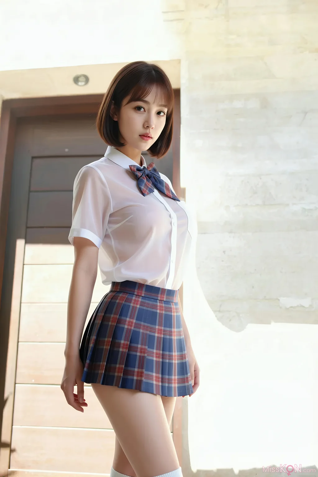 [AIGirl] 小乔不乔 JK裙 (85 photos) – Page 3