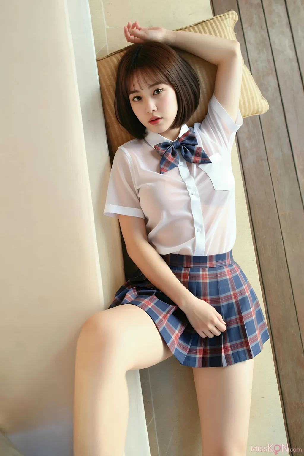 [AIGirl] 小乔不乔 JK裙 (85 photos) – Page 3