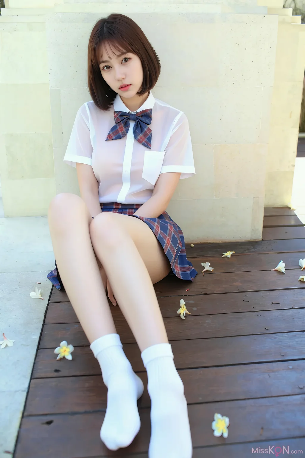 [AIGirl] 小乔不乔 JK裙 (85 photos) – Page 3