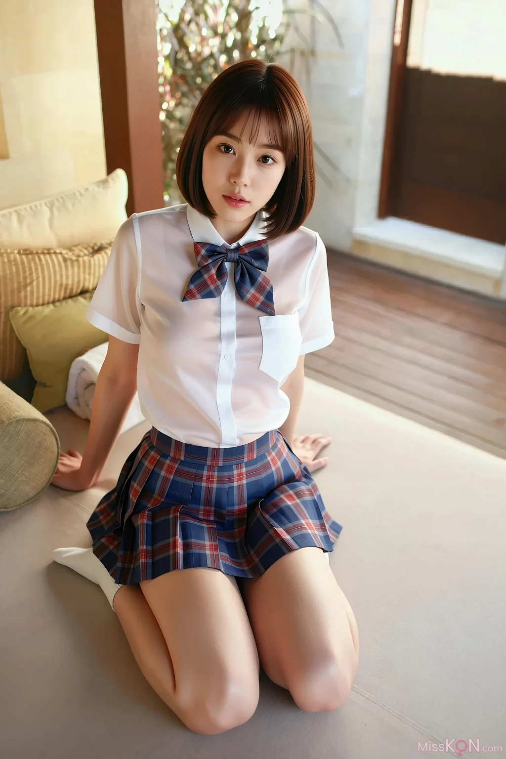 [AIGirl] 小乔不乔 JK裙 (85 photos) – Page 3