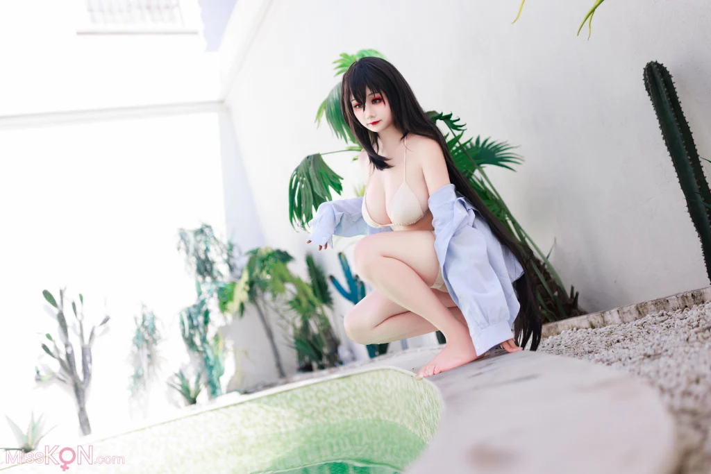 Coser@阿雪雪: 大凤泳装 (86 photos + 1 video)