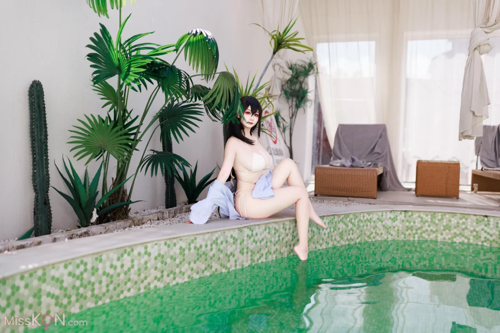 Coser@阿雪雪: 大凤泳装 (86 photos + 1 video)
