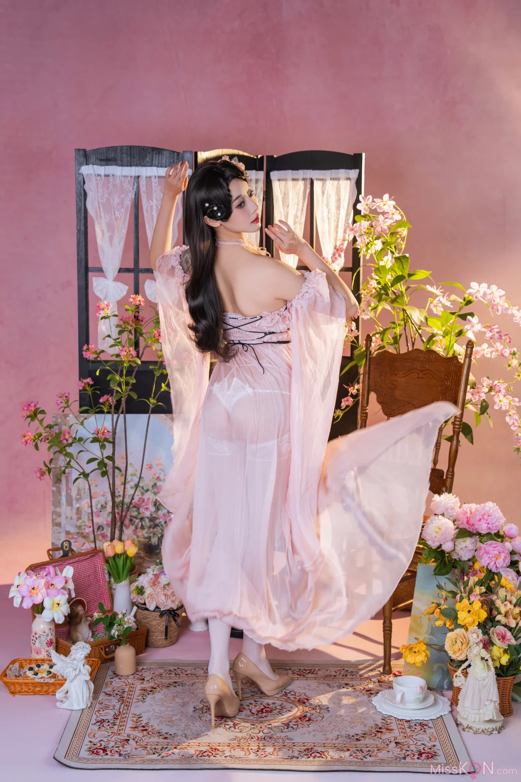 Coser@奈汐酱nice: 粉红茶事 (78 photos)