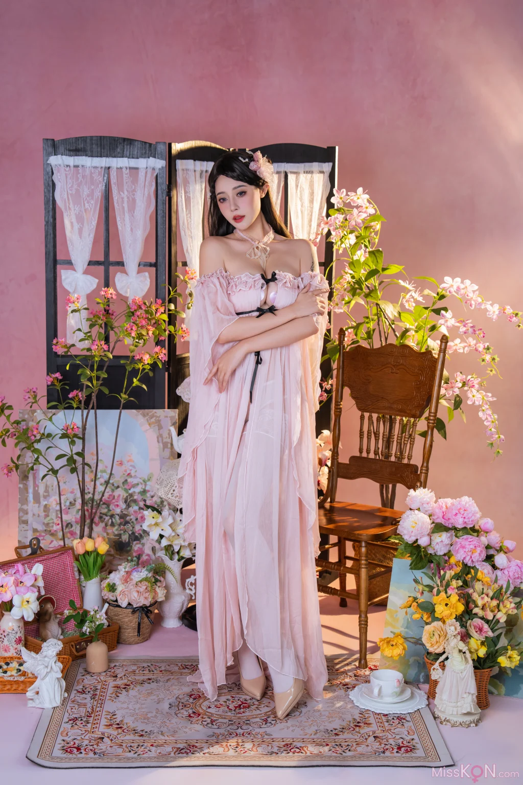 Coser@奈汐酱nice: 粉红茶事 (78 photos)