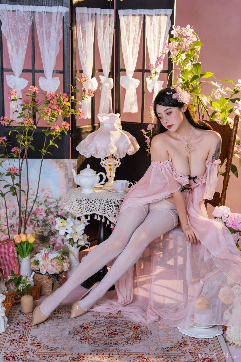 Coser@奈汐酱nice: 粉红茶事 (78 photos)