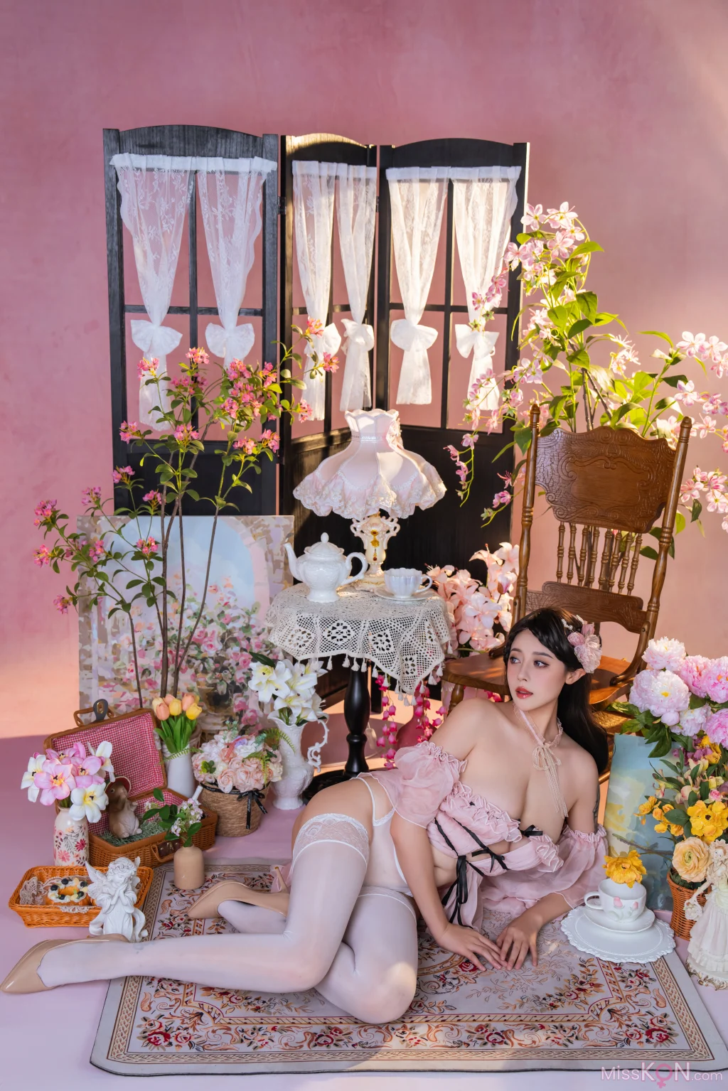 Coser@奈汐酱nice: 粉红茶事 (78 photos) – Page 2
