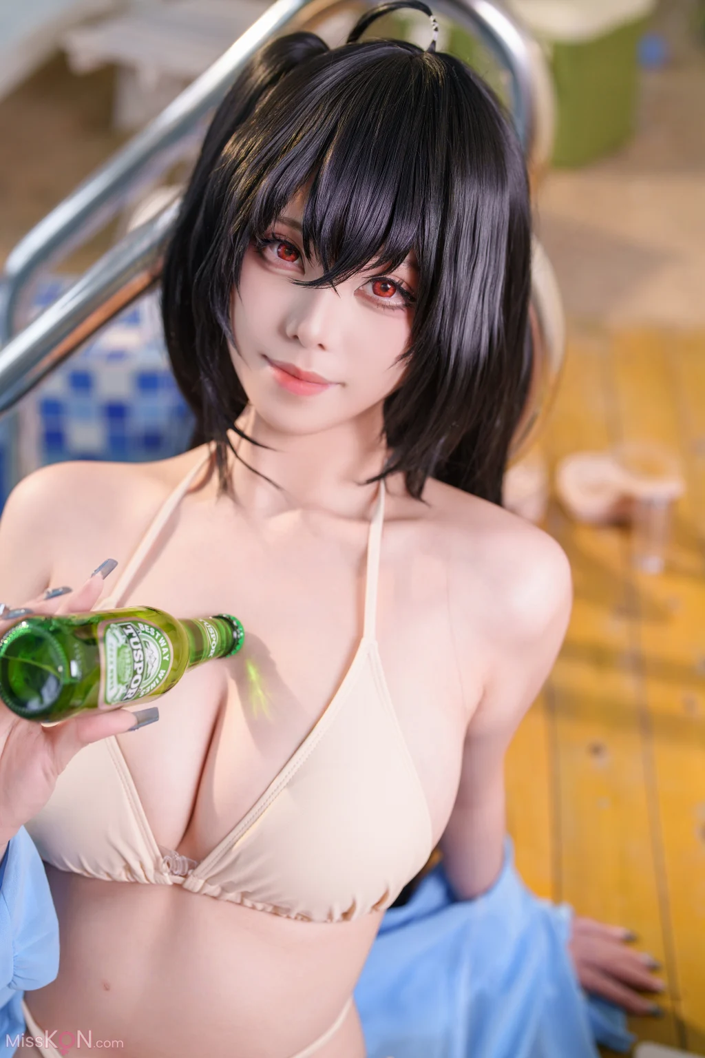 Coser@蜜汁猫裘: 碧蓝航线-大凤·海滨的白日美梦 (71 photos + 2 videos)