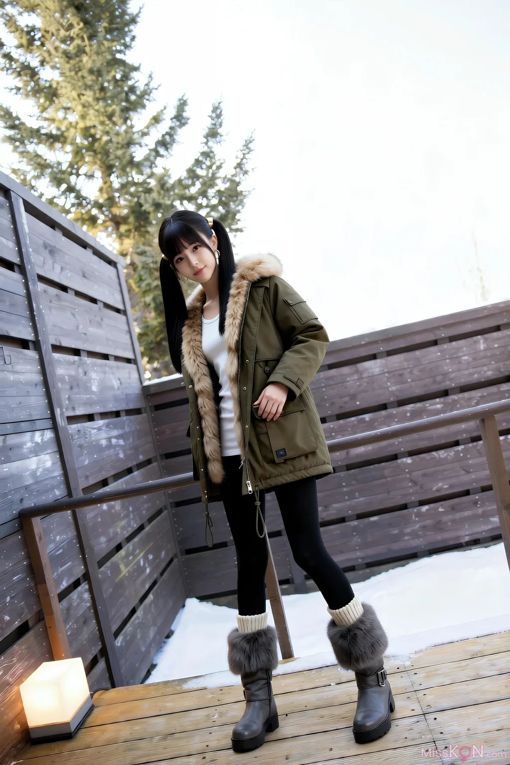 [AIGirl] 柚柚sasa 白T运动短裤 (63 photos)