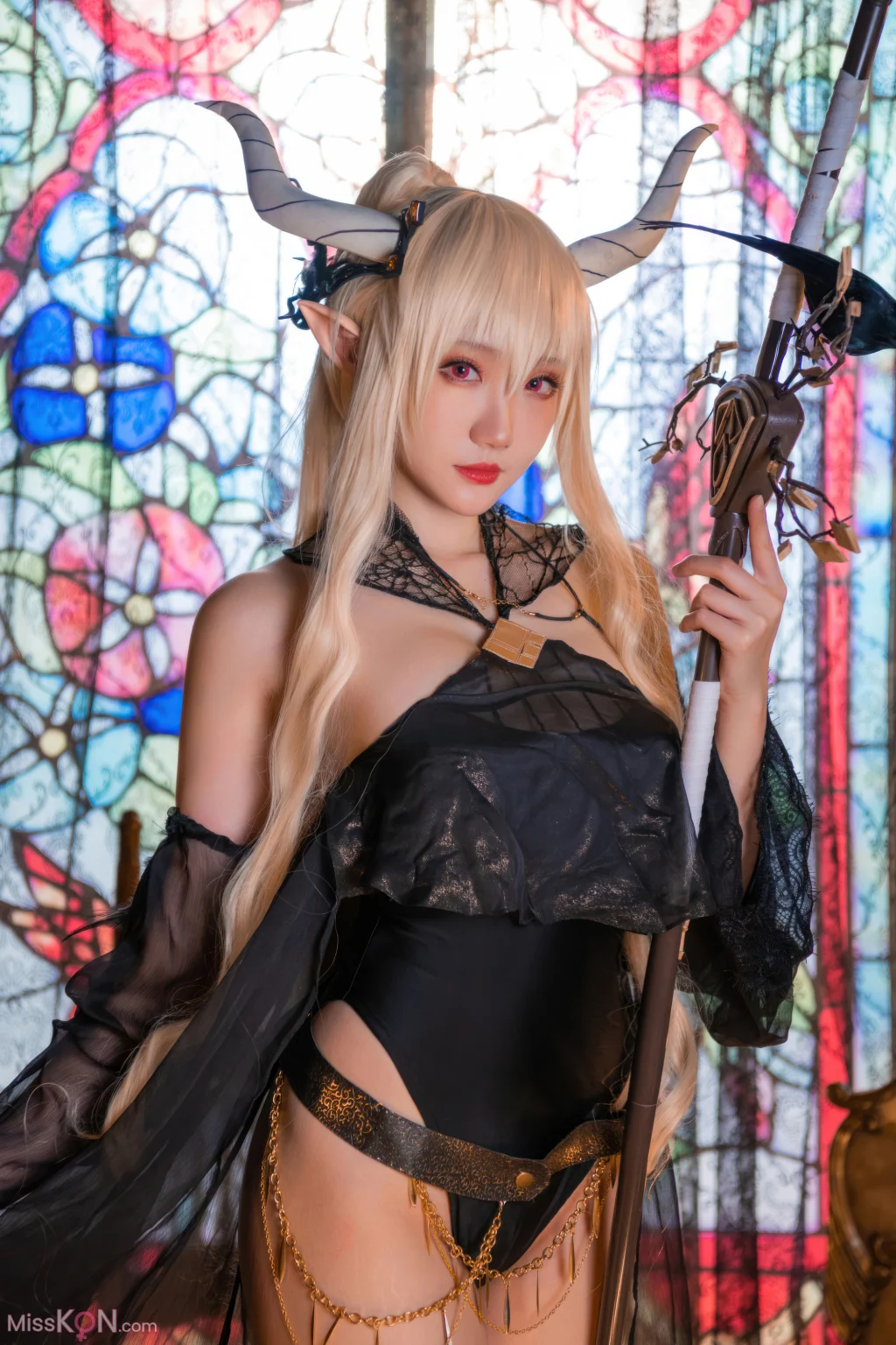 Coser@瓜希酱: 明日方舟 闪灵 泳装 (25 photos) – Page 2