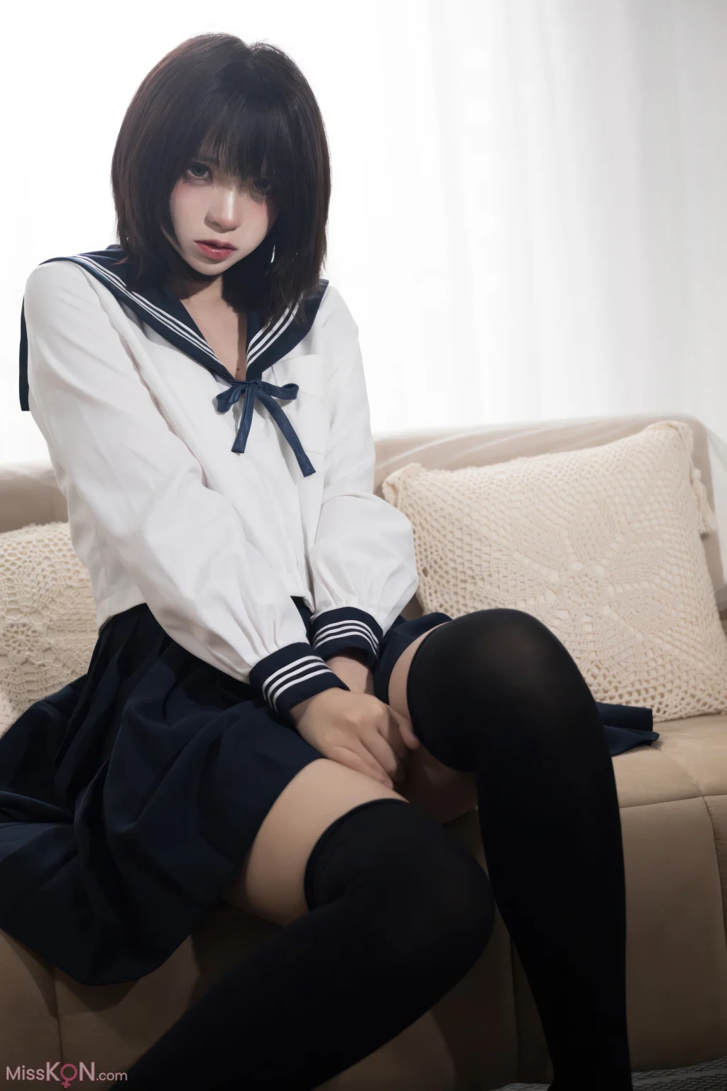 Coser@疯猫ss: 致郁JK (40 photos)