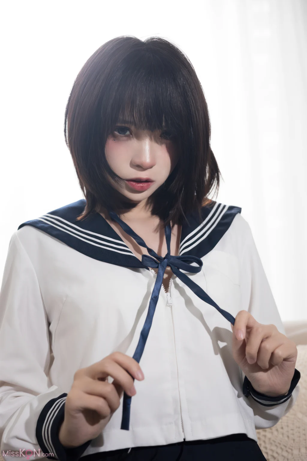 Coser@疯猫ss: 致郁JK (40 photos)