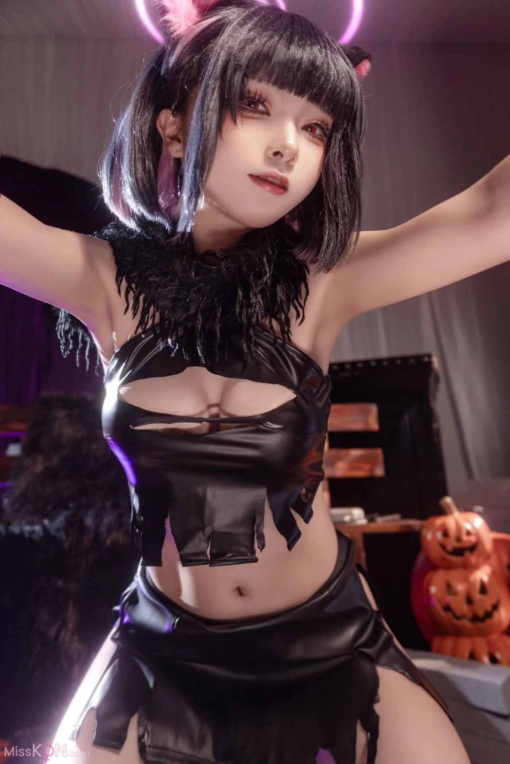 Coser@矢量鱼: 蔚蓝档案-杏山和纱万圣节 (34 photos) – Page 2