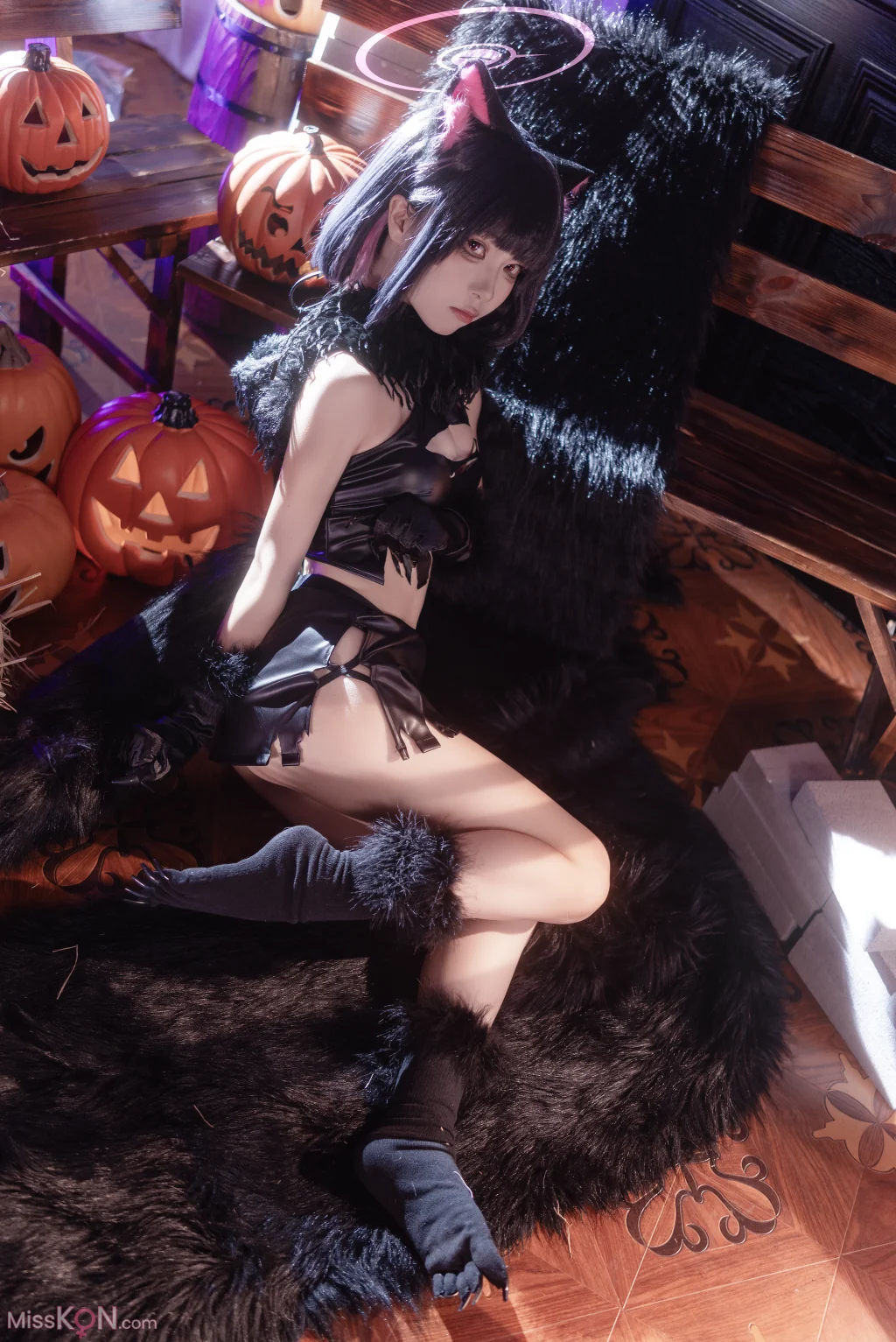 Coser@矢量鱼: 蔚蓝档案-杏山和纱万圣节 (34 photos) – Page 2