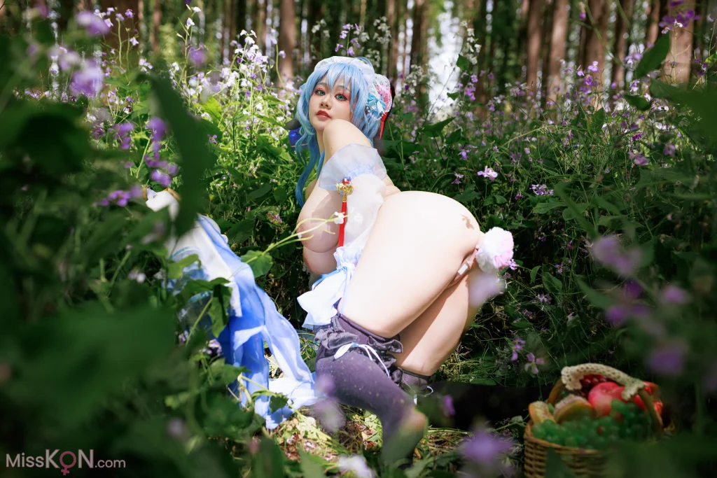 Coser@阿雪雪: 甘雨女仆 (99 photos + 6 videos) – Page 2
