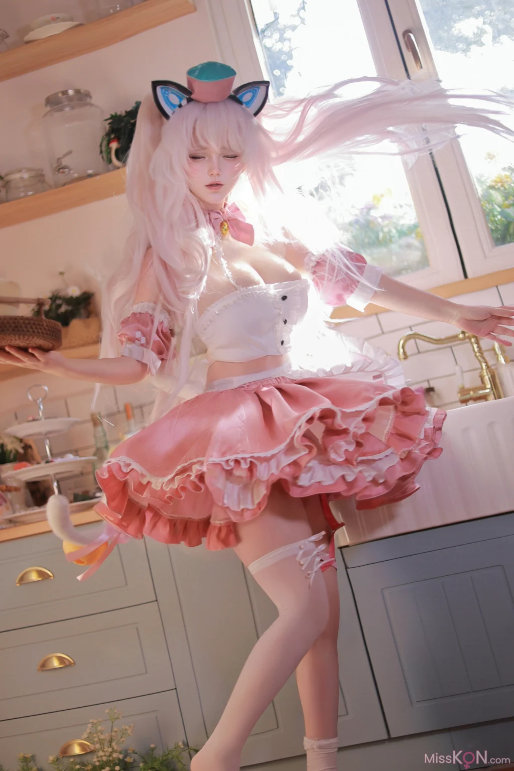 Coser@芝心蛋奶烧: 碧蓝航线 哈曼女仆 (110 photos + 4 videos)