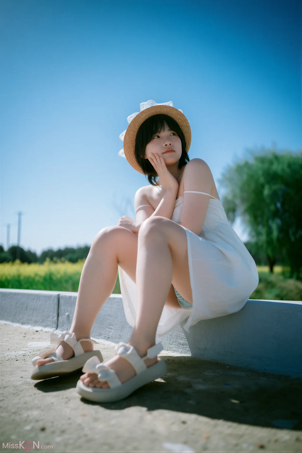[AI Enhanced] DJAWA Photo: Mimmi (밈미) My Summer Vacation Vol.5 (45 photos)