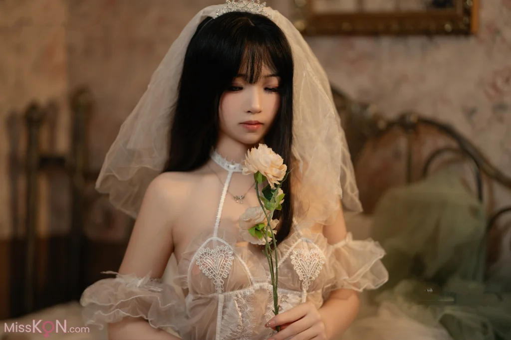 Coser@Bangni邦尼: 白色花嫁 (62 photos) – Page 3