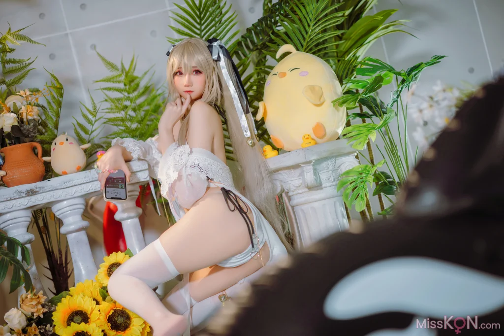 Coser@焖焖碳: 碧蓝航线 安克雷奇 泳装 (20 photos)