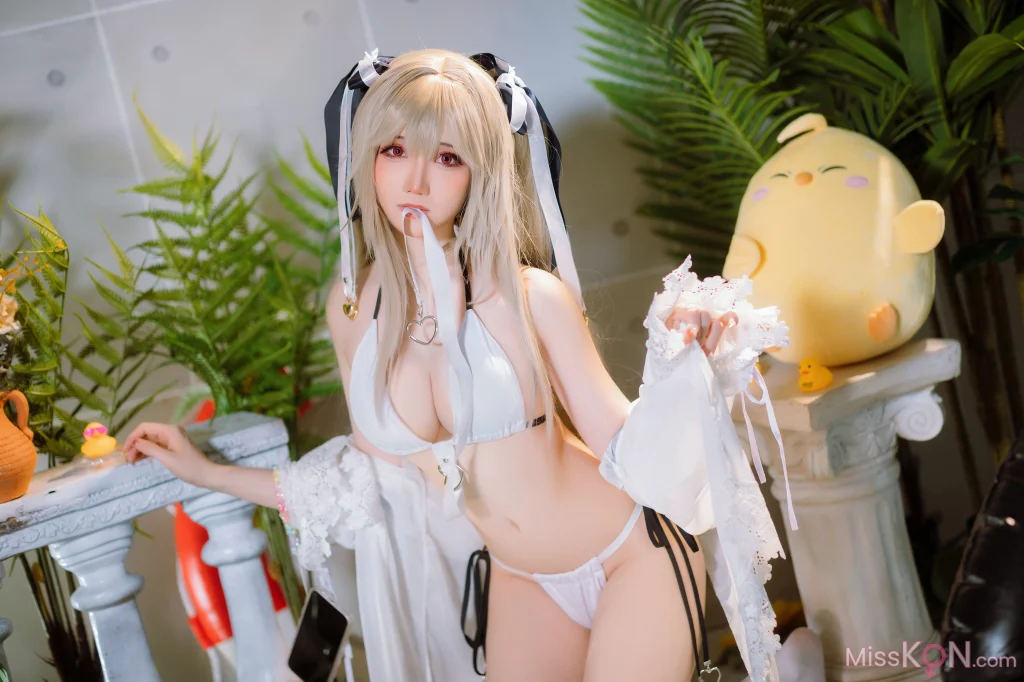 Coser@焖焖碳: 碧蓝航线 安克雷奇 泳装 (20 photos) – Page 2