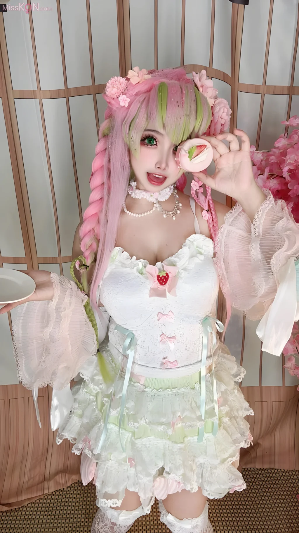 Coser@香草奶喵: 鬼灭之刃 甘露寺蜜璃 典藏版 (204 photos + 71 videos) – Page 2