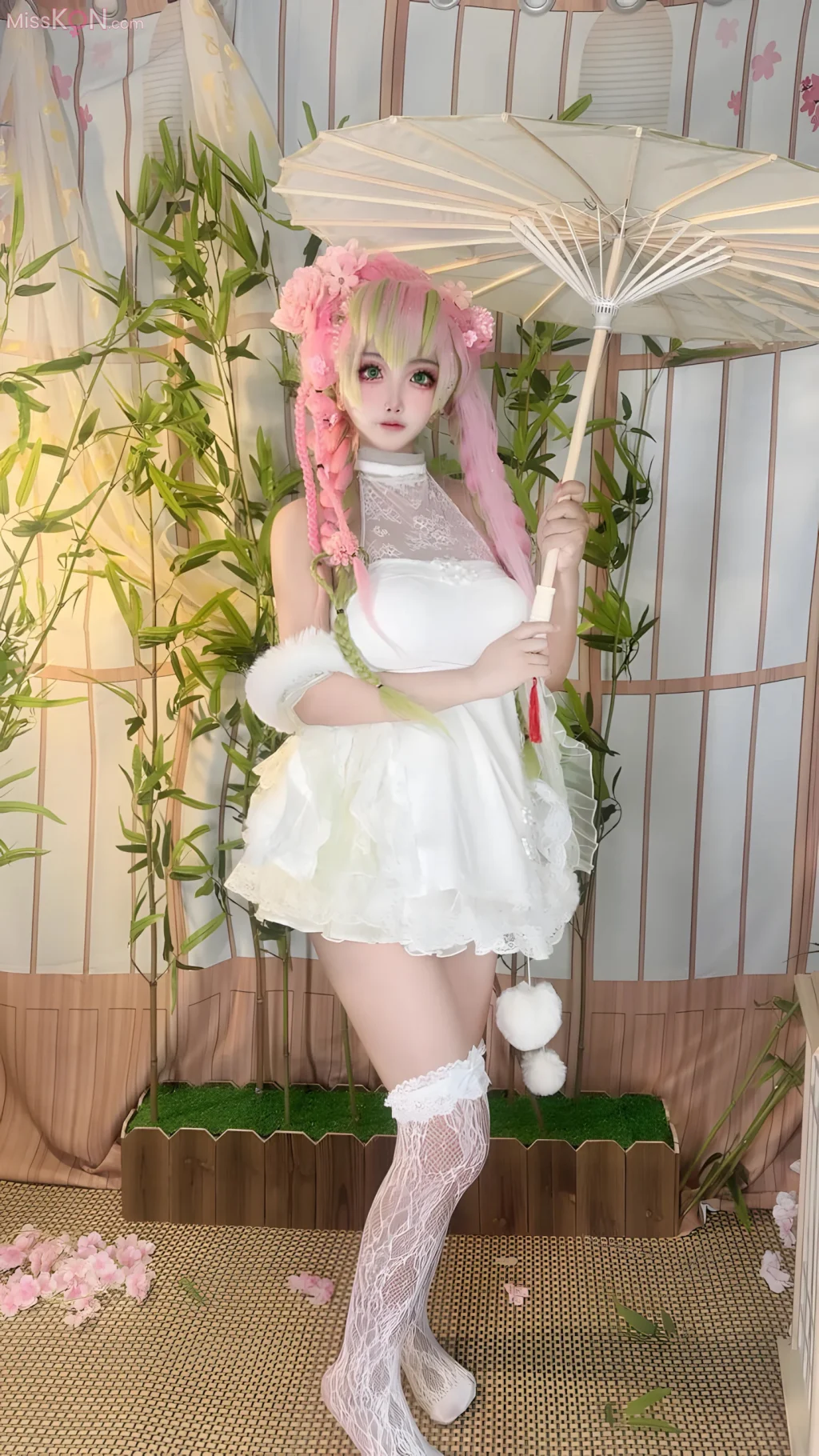 Coser@香草奶喵: 鬼灭之刃 甘露寺蜜璃 典藏版 (204 photos + 71 videos) – Page 3