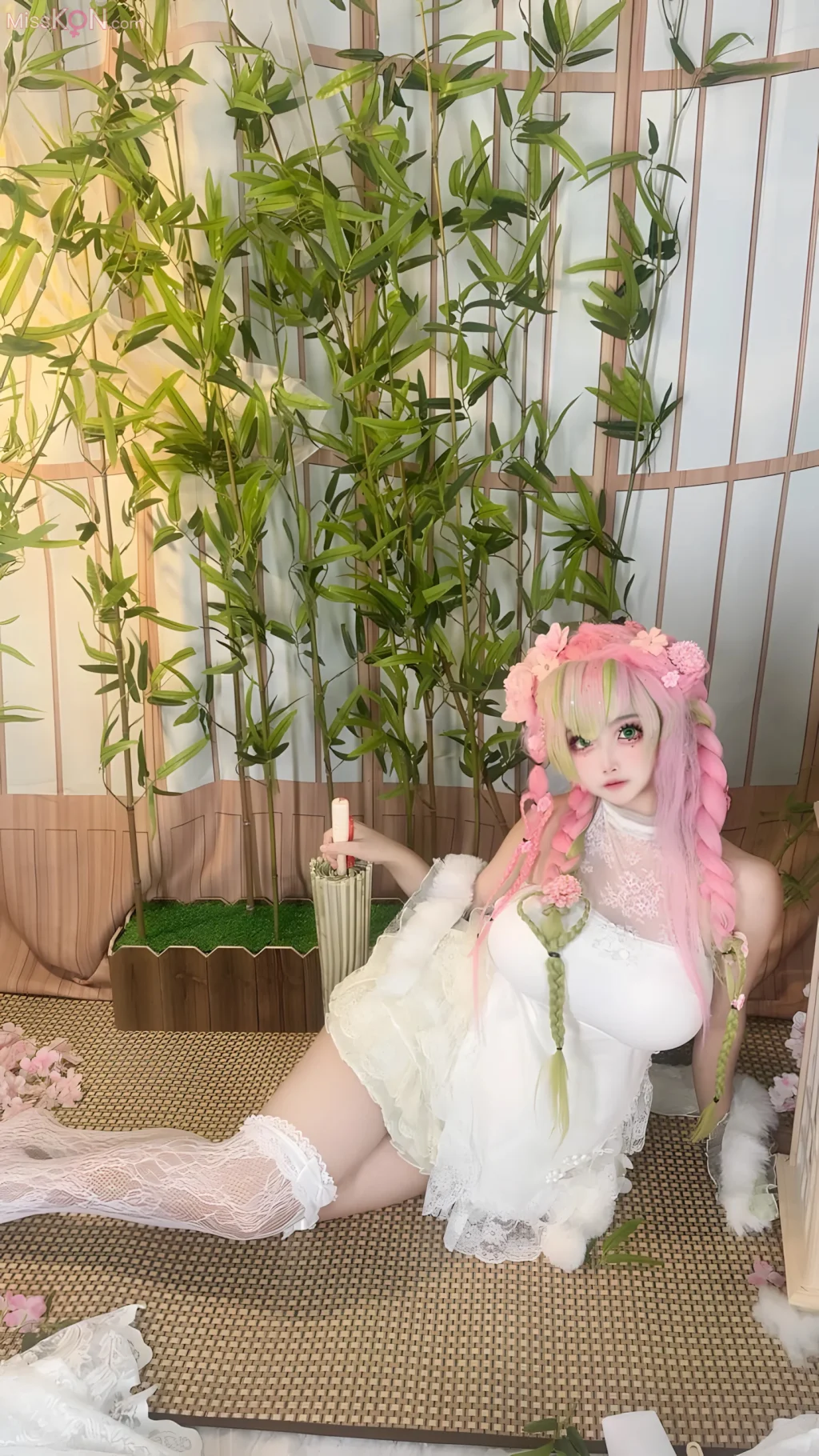 Coser@香草奶喵: 鬼灭之刃 甘露寺蜜璃 典藏版 (204 photos + 71 videos) – Page 3