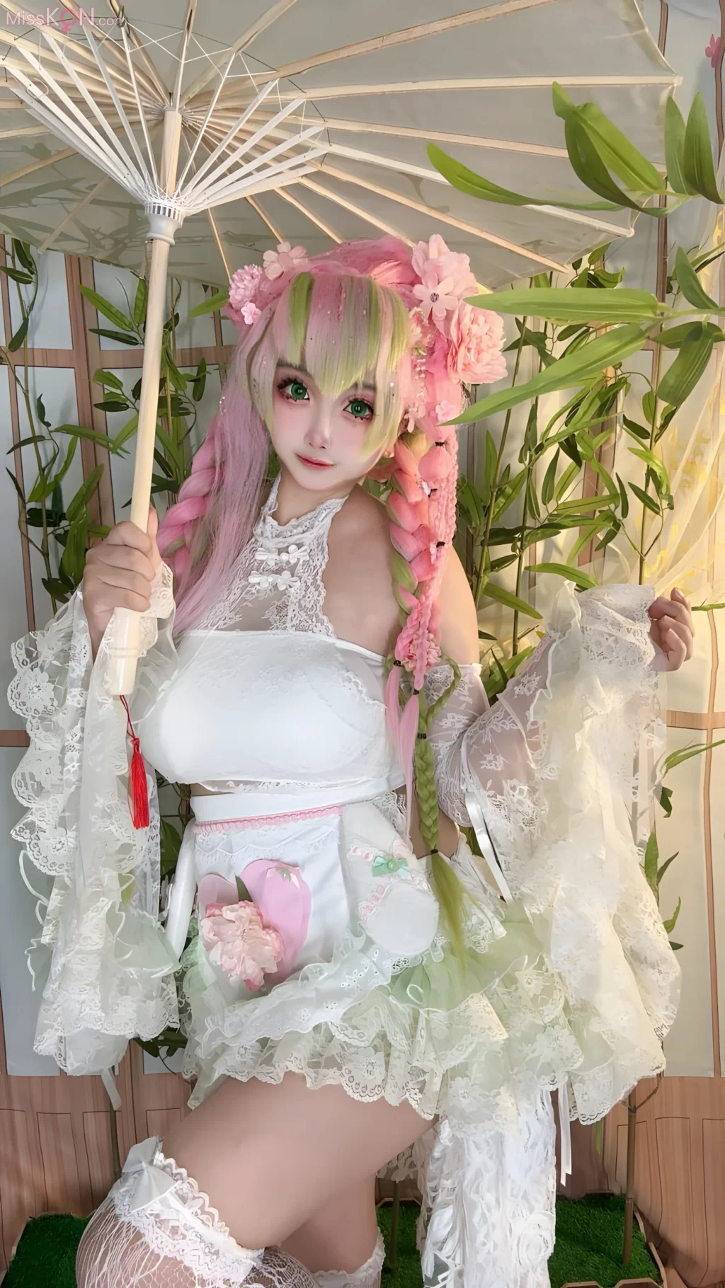 Coser@香草奶喵: 鬼灭之刃 甘露寺蜜璃 典藏版 (204 photos + 71 videos) – Page 3
