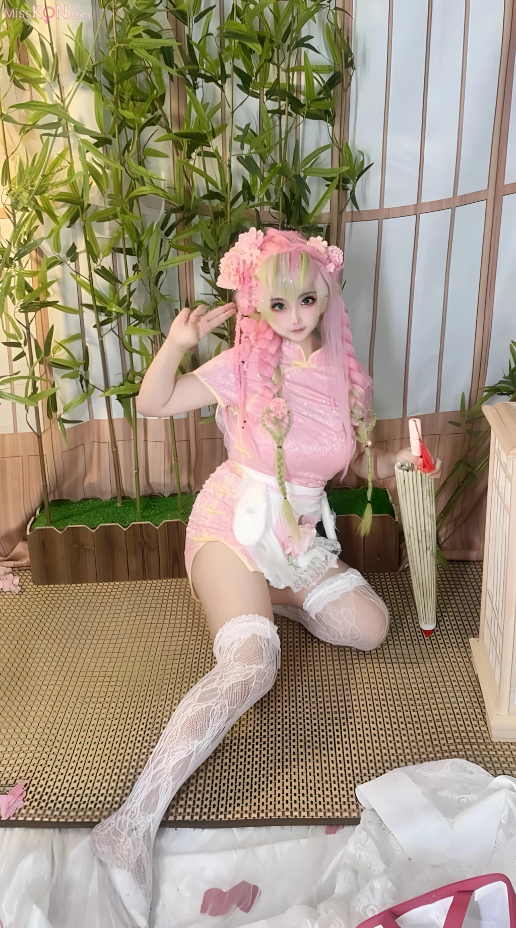 Coser@香草奶喵: 鬼灭之刃 甘露寺蜜璃 典藏版 (204 photos + 71 videos) – Page 3