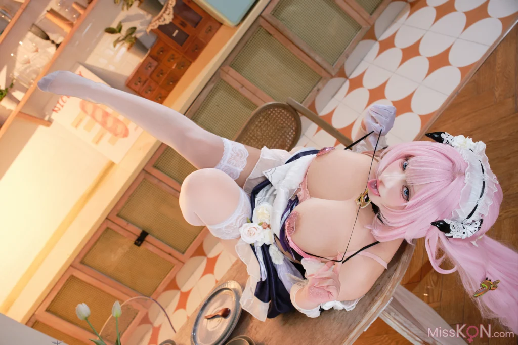 Coser@胡桃喵: 崩坏三 爱莉希雅 女仆 (125 photos) – Page 3