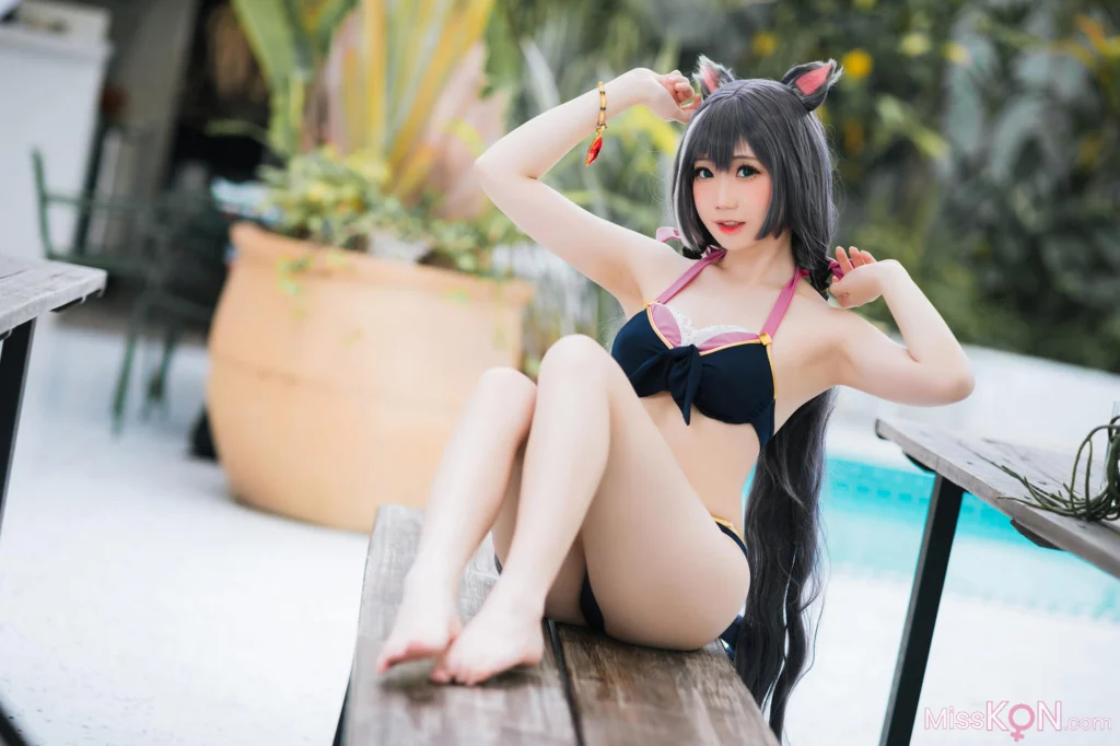 Coser@焖焖碳: 公主连结 凯露 泳装 (20 photos)