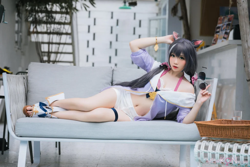 Coser@焖焖碳: 公主连结 凯露 泳装 (20 photos)