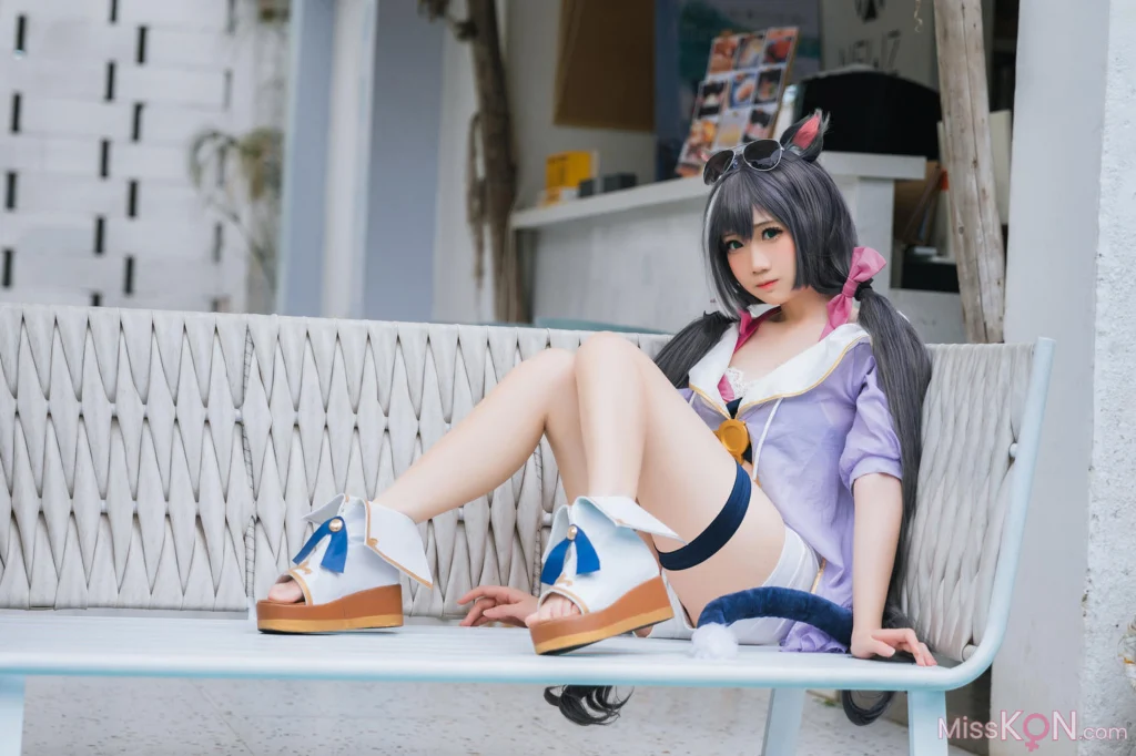 Coser@焖焖碳: 公主连结 凯露 泳装 (20 photos)