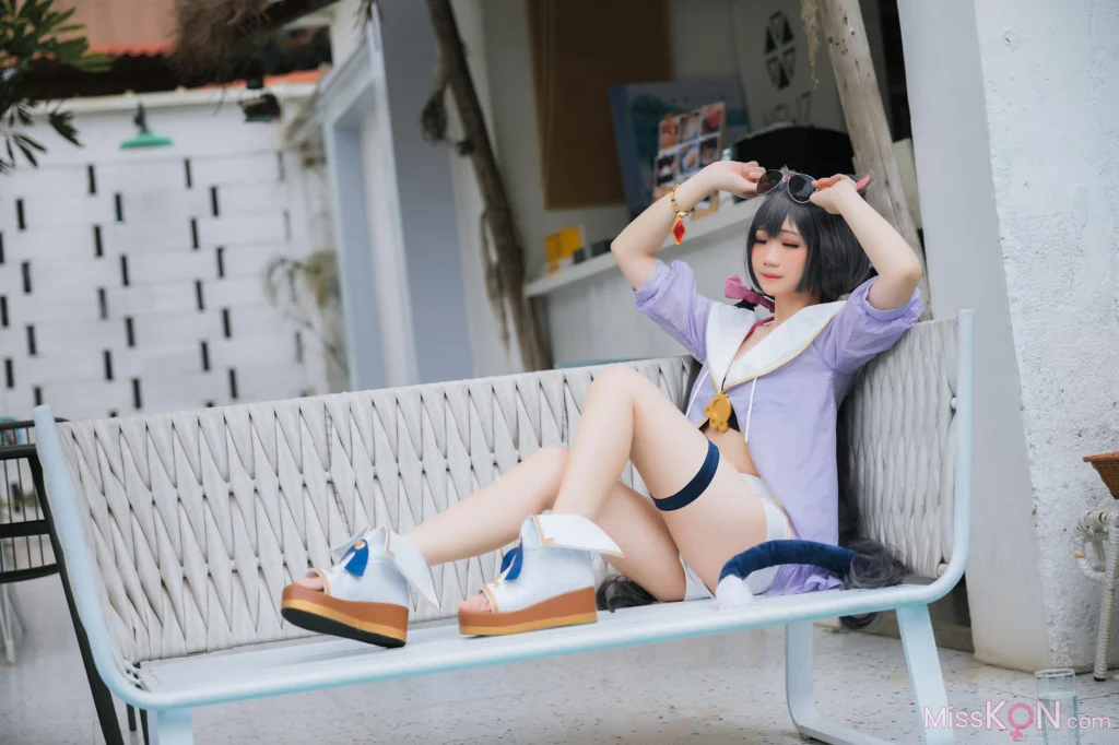 Coser@焖焖碳: 公主连结 凯露 泳装 (20 photos)